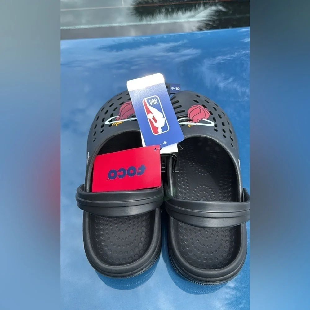 NEW! Miami Heat Men's Clogs Slides